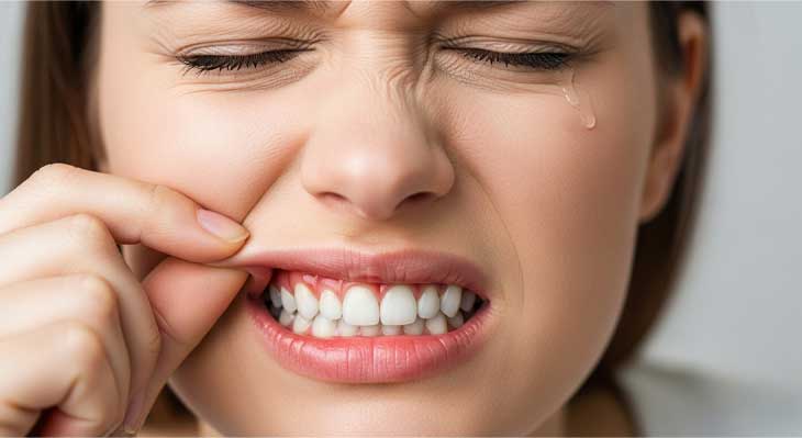 سوزش و حساسیت بعد از بلیچینگ دندان